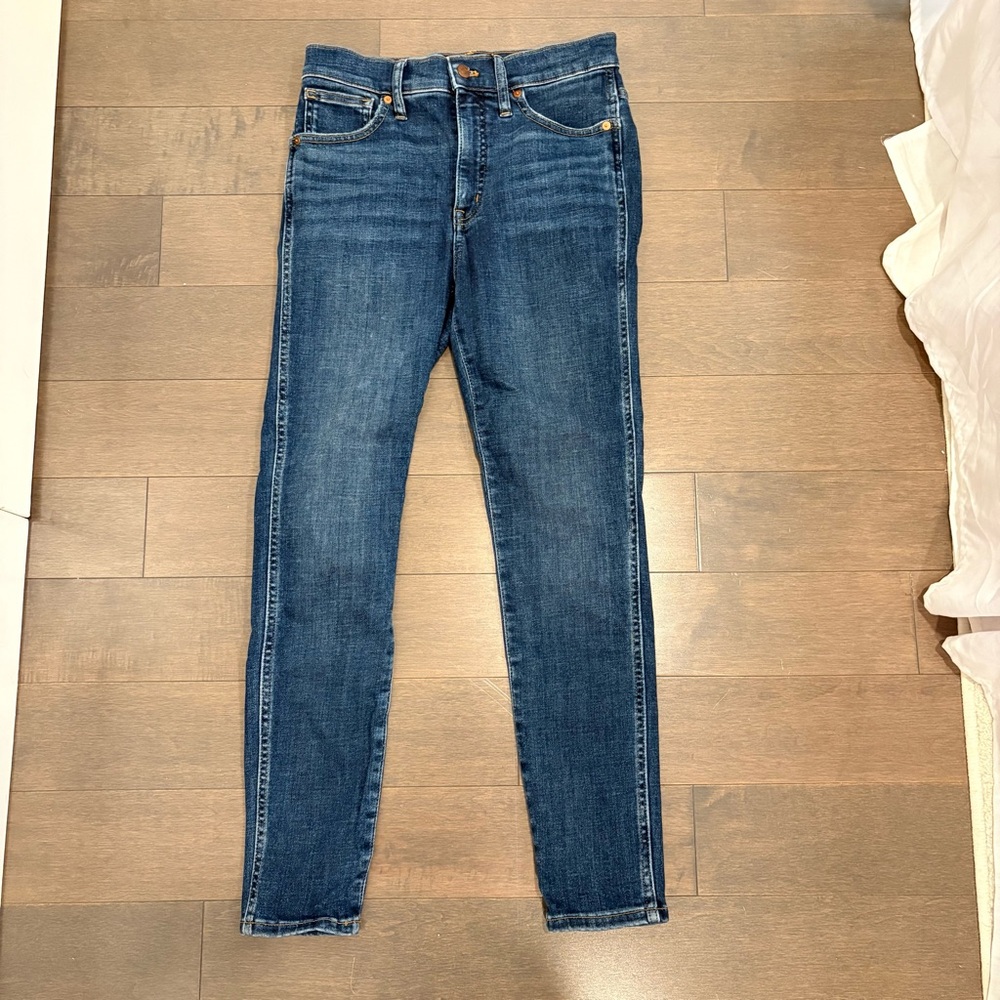 Madewell Dark Blue Skinny Jeans